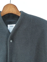 画像をギャラリービューアに読み込む, KELEN "2025 NO COLLAR EGG JACKET BLACK"