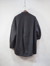 画像をギャラリービューアに読み込む, KELEN "2025 NO COLLAR EGG JACKET BLACK"