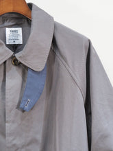 画像をギャラリービューアに読み込む, KELEN "BAL COLLAR COAT CHARCOAL/NAVY"