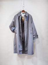 画像をギャラリービューアに読み込む, KELEN "BAL COLLAR COAT CHARCOAL/NAVY"