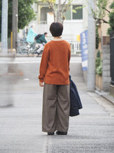 画像をギャラリービューアに読み込む, John Tulloch "シェットランドラムウール クルーネックセーター EMBER "