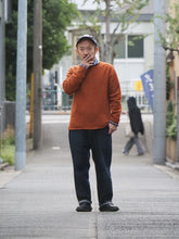 画像をギャラリービューアに読み込む, John Tulloch "シェットランドラムウール クルーネックセーター EMBER "