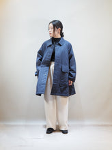 画像をギャラリービューアに読み込む, NOUVELLES DU PARADIS "中綿 テントラインコート NAVY"
