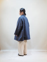 画像をギャラリービューアに読み込む, NOUVELLES DU PARADIS "中綿 テントラインコート NAVY"