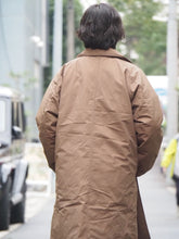 画像をギャラリービューアに読み込む, AUDIENCE "60/40クロス 中綿ステンカラーコート CAMEL BROWN"