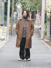 画像をギャラリービューアに読み込む, AUDIENCE "60/40クロス 中綿ステンカラーコート CAMEL BROWN"