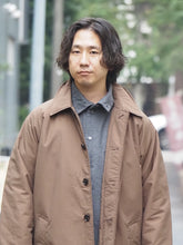 画像をギャラリービューアに読み込む, AUDIENCE "60/40クロス 中綿ステンカラーコート CAMEL BROWN"