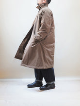 画像をギャラリービューアに読み込む, AUDIENCE "60/40クロス 中綿ステンカラーコート CAMEL BROWN"