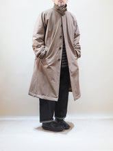 画像をギャラリービューアに読み込む, AUDIENCE "60/40クロス 中綿ステンカラーコート CAMEL BROWN"