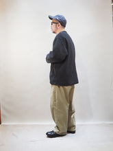 画像をギャラリービューアに読み込む, BARNS OUTFITTERS "ユーティリティ ボア カーディガン BLACK"