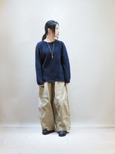 画像をギャラリービューアに読み込む, John Tulloch "シェットランドラムウール クルーネックセーター DARK NAVY"