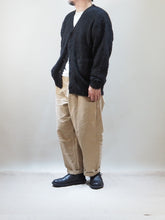 画像をギャラリービューアに読み込む, setto × toulouse "モールスキン 2タック ワイドパンツ BEIGE"