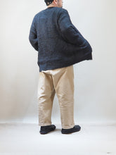 画像をギャラリービューアに読み込む, setto × toulouse "モールスキン 2タック ワイドパンツ BEIGE"