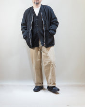 画像をギャラリービューアに読み込む, setto × toulouse "モールスキン 2タック ワイドパンツ BEIGE"