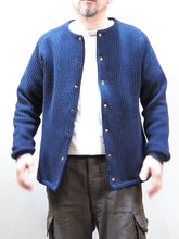 画像をギャラリービューアに読み込む, AUDIENCE "ストライプキルト ノーカラースナップジャケット NAVY"