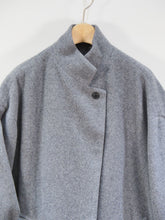 画像をギャラリービューアに読み込む, mizuiro ind "スタンドカラーロングコート CHARCOAL"