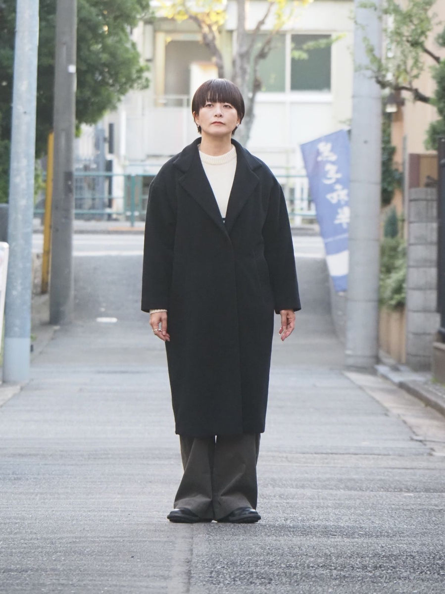 11/1迄の価格❗️【mizuiro ind 】スタンドカラーロングコート mizuiro ind 