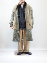 画像をギャラリービューアに読み込む, setto × toulouse "モールスキン 2タック ワイドパンツ BEIGE"