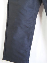 画像をギャラリービューアに読み込む, setto × toulouse "モールスキン 2タック ワイドパンツ BLACK"