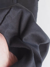 画像をギャラリービューアに読み込む, setto × toulouse "モールスキン 2タック ワイドパンツ BLACK"