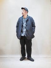 画像をギャラリービューアに読み込む, TIGRE BROCANTE "中綿 ラグランテーラードジャケット BLACK "