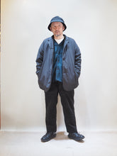 画像をギャラリービューアに読み込む, TIGRE BROCANTE "中綿 ラグランテーラードジャケット BLACK "