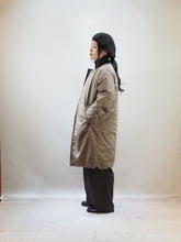 画像をギャラリービューアに読み込む, miffew "NO COLLAR DOWN COAT BEIGE"