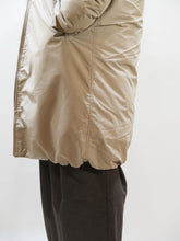 画像をギャラリービューアに読み込む, miffew "NO COLLAR DOWN COAT BEIGE"