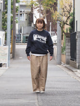 画像をギャラリービューアに読み込む, setto × toulouse "モールスキン 2タック ワイドパンツ BEIGE"