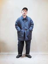 画像をギャラリービューアに読み込む, miffew "BAL COLLAR OVER DOWN COAT NAVY"