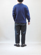 画像をギャラリービューアに読み込む, GUERNSEY WOOLLENS "オーバーサイズ ガンジーセーター NAVY size:38 "