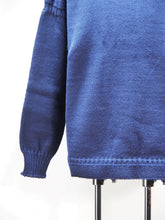 画像をギャラリービューアに読み込む, GUERNSEY WOOLLENS "オーバーサイズ ガンジーセーター NAVY size:38 "