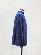 画像をギャラリービューアに読み込む, GUERNSEY WOOLLENS "オーバーサイズ ガンジーセーター NAVY size:38 "