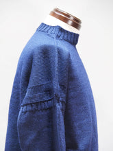 画像をギャラリービューアに読み込む, GUERNSEY WOOLLENS "オーバーサイズ ガンジーセーター NAVY size:38 "