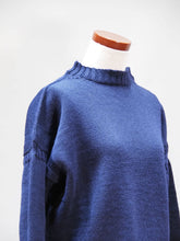 画像をギャラリービューアに読み込む, GUERNSEY WOOLLENS "オーバーサイズ ガンジーセーター NAVY size:38 "
