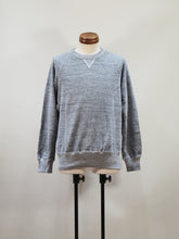 画像をギャラリービューアに読み込む, PATCHII "吊り編みスウェット 丸胴ラグランスリーブクルーネック チャコール"