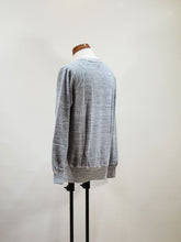 画像をギャラリービューアに読み込む, PATCHII "吊り編みスウェット 丸胴ラグランスリーブクルーネック チャコール"