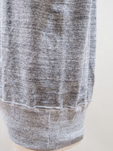 画像をギャラリービューアに読み込む, PATCHII "吊り編みスウェット 丸胴ラグランスリーブクルーネック チャコール"