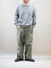 画像をギャラリービューアに読み込む, PATCHII "吊り編みスウェット 丸胴ラグランスリーブクルーネック チャコール"