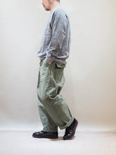 画像をギャラリービューアに読み込む, PATCHII "吊り編みスウェット 丸胴ラグランスリーブクルーネック チャコール"