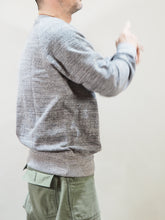 画像をギャラリービューアに読み込む, PATCHII "吊り編みスウェット 丸胴ラグランスリーブクルーネック チャコール"
