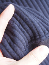 画像をギャラリービューアに読み込む, AUDIENCE "ストライプキルト ノーカラースナップジャケット NAVY"