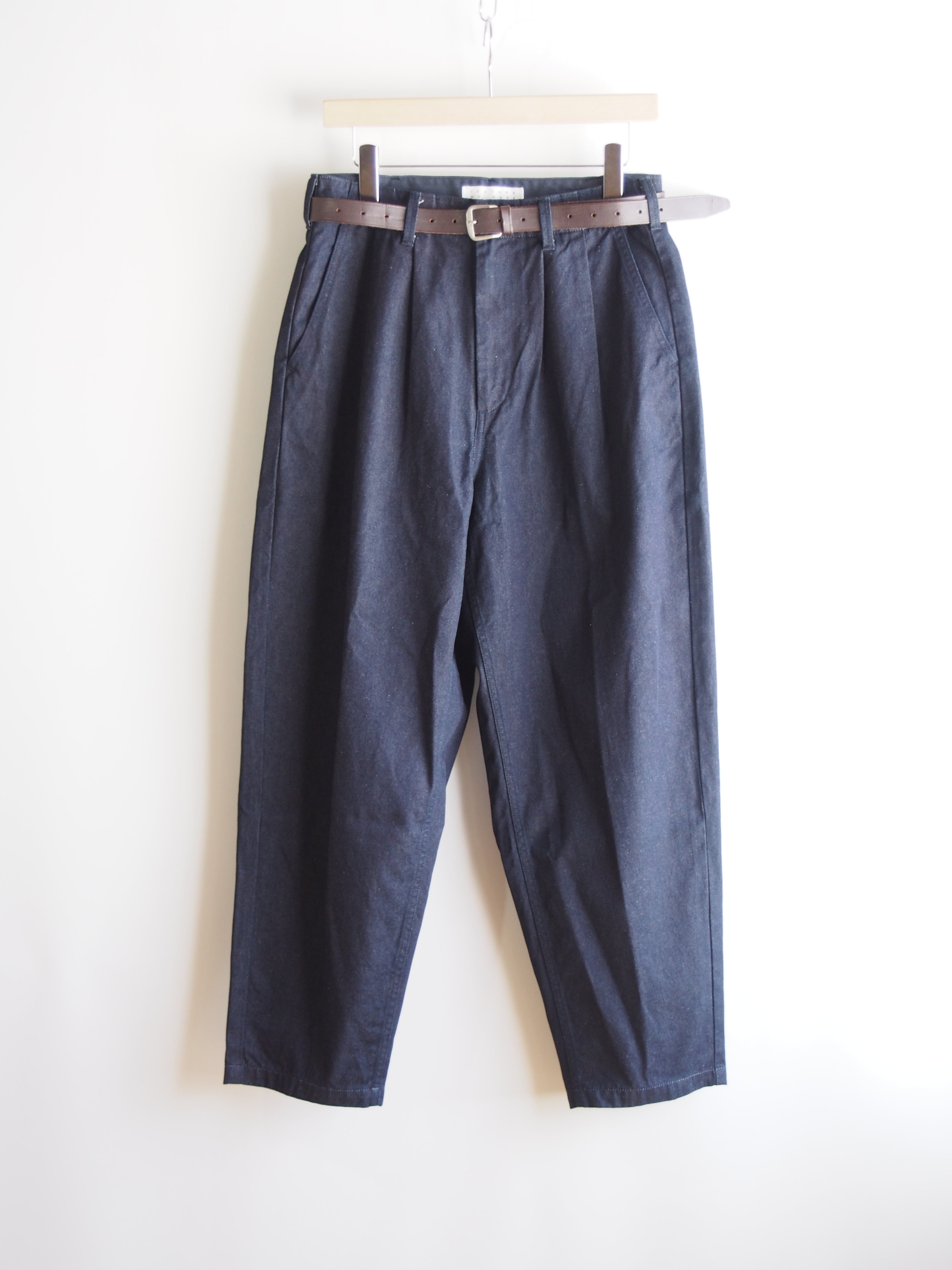 TEXTURE WE MADE インディゴタックトラウザー CTX018 26 TEXTURE WE MADE インディゴタックトラウザー CTX-018