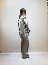 画像をギャラリービューアに読み込む, KHA:KI &quot;WIDE SQUERE JACKET OLIVE&quot;

