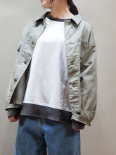 画像をギャラリービューアに読み込む, KHA:KI &quot;WIDE SQUERE JACKET OLIVE&quot;
