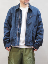 画像をギャラリービューアに読み込む, SAGE DE CRET "コットン ヘンプ ショートZIP UP ジャケット NAVY"

