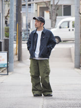 画像をギャラリービューアに読み込む, SAGE DE CRET "コットン ヘンプ ショートZIP UP ジャケット NAVY"
