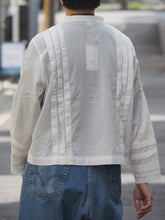 画像をギャラリービューアに読み込む, NOUVELLES DU PARADIS "シャンブレーレース ブラウス OFF WHITE"
