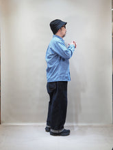 画像をギャラリービューアに読み込む, nisica "レギュラーカラー シャツ BLUE STRIPE"
