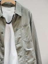 画像をギャラリービューアに読み込む, KHA:KI &quot;WIDE SQUERE JACKET OLIVE&quot;
